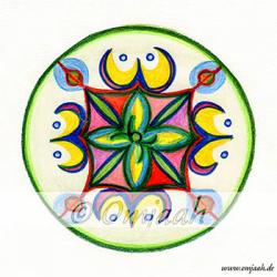 A001 - Mandala Göttliche Weisheit 