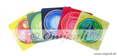 GS004 - Mandala Set - Reinigung-Neuordnung Standard XS (5 x 5 cm)