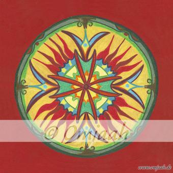 A048 - Mandala Neue Liebe Standard S (10 x 10 cm)