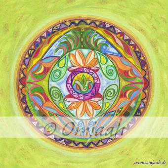 C029 - Mandala Feen und Elfen Standard M  (20 x 20 cm) | Matt