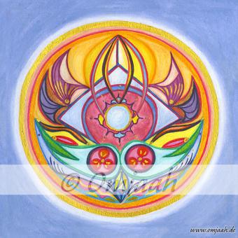 E012 - Mandala Engel der lebendigen Sprache Gottes 
