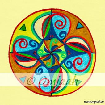 G005 - Mandala Tinitus Standard L  (30 x 30 cm)