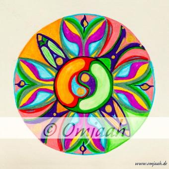 G008 - Mandala Bronchien Standard S (10 x 10 cm)