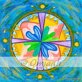 G025 - Mandala Haut Standard XS (5 x 5 cm)