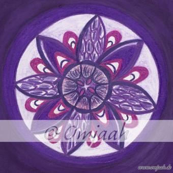 M016 - Mandala Saint Germain Standard S (10 x 10 cm) | Matt