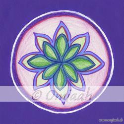 A010 - Mandala Mediale Fähigkeiten Standard XS (5 x 5 cm) | Matt