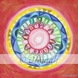 A051 - Mandala Liebe ist der Weg 