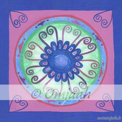 A063 - Mandala Geistiges Wachstum 
