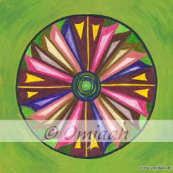 G024 - Mandala Gelenke Standard XS (5 x 5 cm)