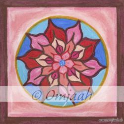 G037 - Mandala Herzgespann Standard XS (5 x 5 cm)