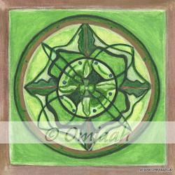 G040 - Mandala Jiaogulan Standard XS (5 x 5 cm)