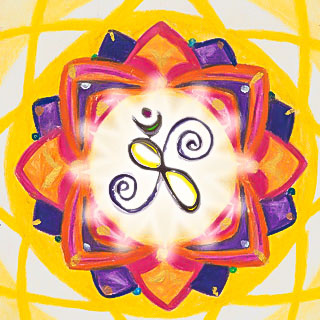 Das Omjaah Shop Mandala inkl. Logo im Corporate Design Omjaah Shop - Mandala